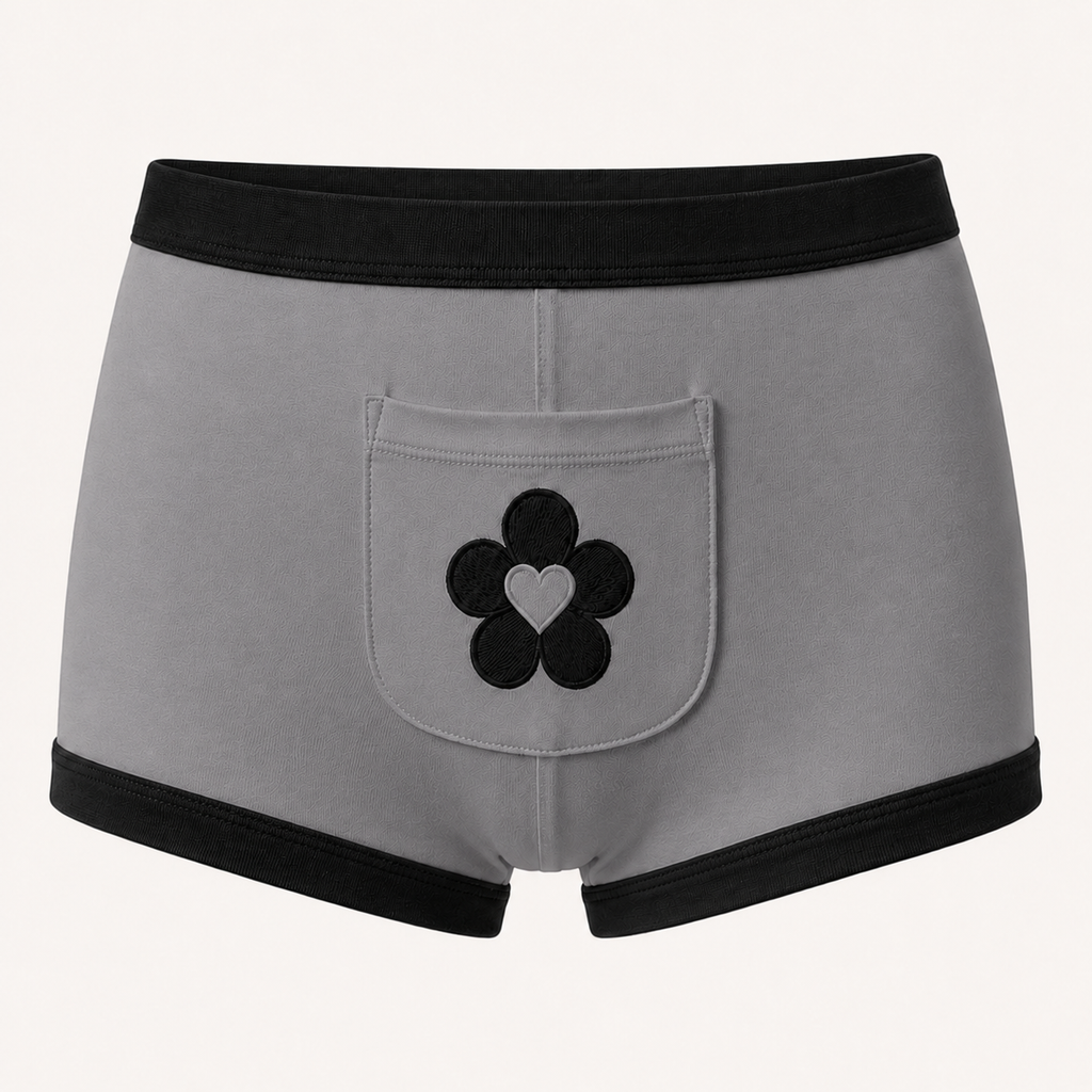 Bóxer femenino con bolsillo secreto